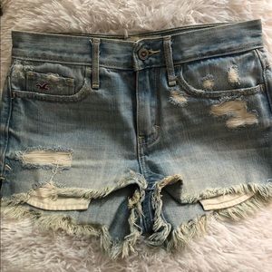 Hollister Light BlueGreen Shorts
